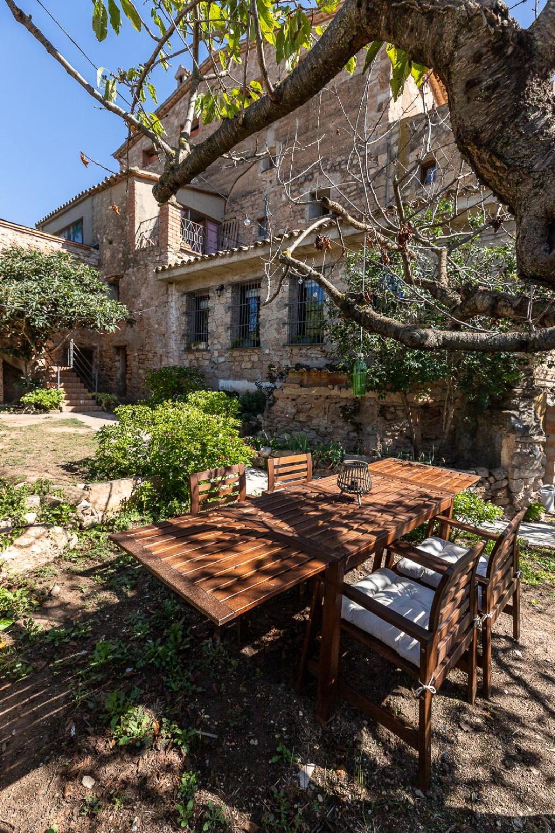 Masia Aubareda San Martín de Tous Exterior foto